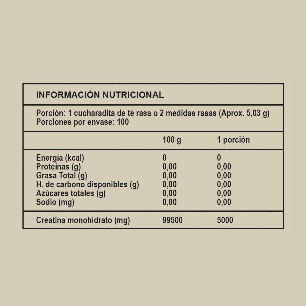 CREATINA MONOHIDRATO - Imagen 3